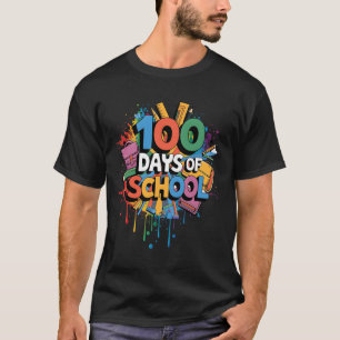 Camiseta Professor de equipamento engraçado para 100 dias &