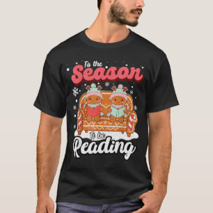 Camiseta Professor de Escola de Natal Bibliotecário Retro G