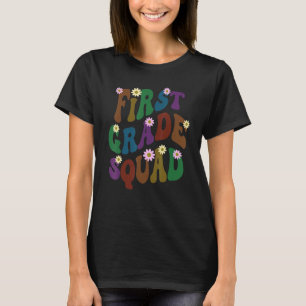 Camiseta Professor De Esquadrão De Primeiro Grau Alô 1 rua 