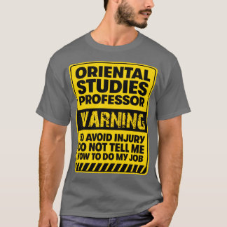 Camiseta Professor de Estudos Orientais2