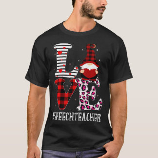 Camiseta Professor de fala ama mulheres Leopardo Valorizar 