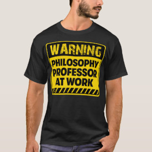 Camiseta Professor de Filosofia no trabalho