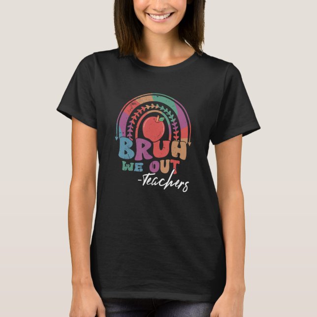 Camiseta Professor de Fim do Ano Escolar Summer Bruh (Frente)