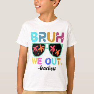 Camiseta Professor de Fim do Ano Escolar Summer Bruh