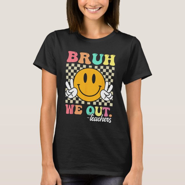 Camiseta Professor de Fim do Ano Escolar Summer Bruh (Frente)