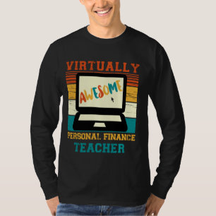 Camiseta Professor de finanças pessoal praticamente incríve