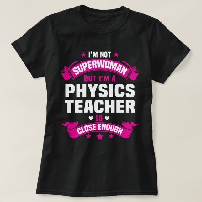 Camiseta Professor de Física (Frente do Design)
