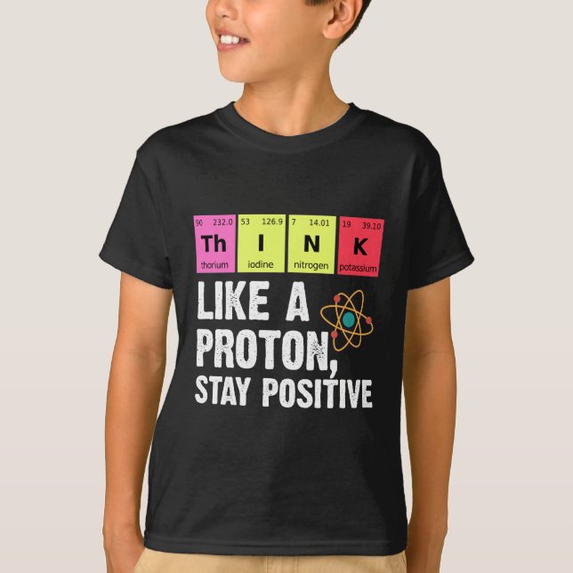 Camiseta Professor de Física de Química Estudos de Proton S (Frente)