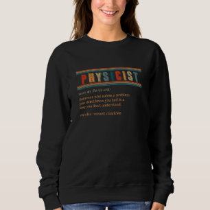 Camiseta Professor de Física Definição de Física Major Scie