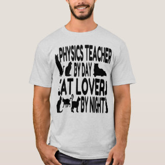Camiseta Professor de Física do Cat Lover