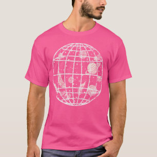 Camiseta Professor de Física Dona de Ciência no Espaço Exte