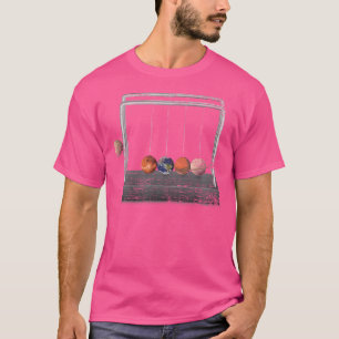 Camiseta Professor de Física Espacial Planetas Engraçado Gi