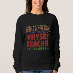 Camiseta Professor de Física Mens Professor de Ciência Lega