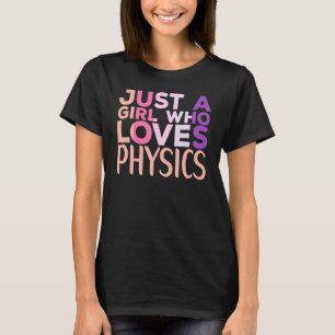 Camiseta Professor de Física Roupa de Ciência Citação Físic