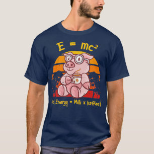 Camiseta Professor de Fórmula de Nerd Café Café Café Mug Pi