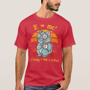 Camiseta Professor de Fórmula de Nerd de Café Coffee Mug Ca