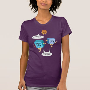 Camiseta Professor de Gag de Elementos de Mesa Periódicos d