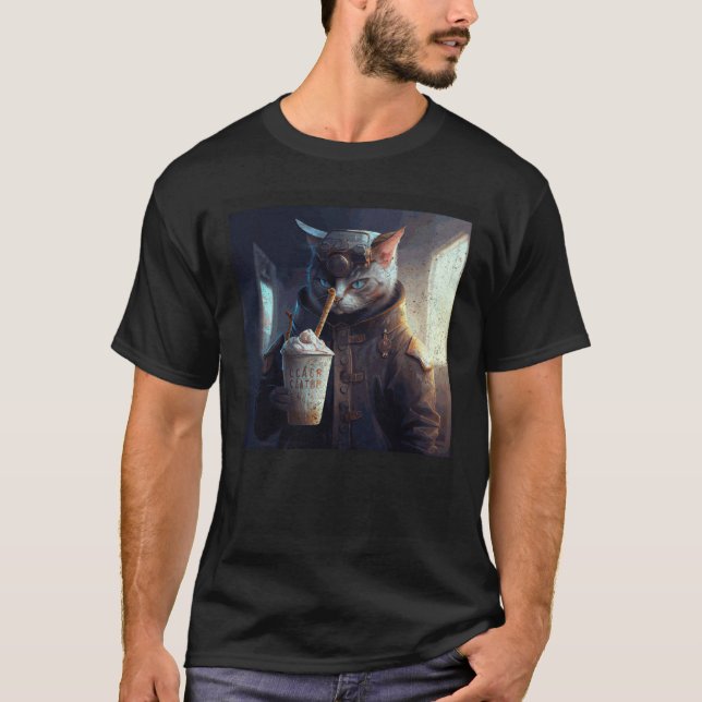 Camiseta Professor de Gato Sorvete (Frente)