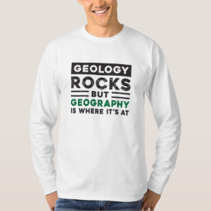 Camiseta Professor de Geografia Engraçado Mundo Contém Id