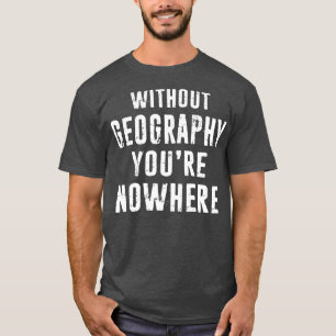 Camiseta Professor de Geografia Presente Geográfico sem Geo
