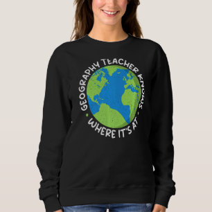 Camiseta Professor De Geografia Sabe Onde Está O Professor