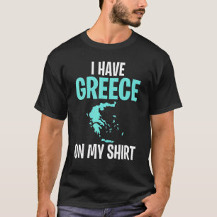 Camiseta Professor De Geografia Tenho Grécia Em Minha