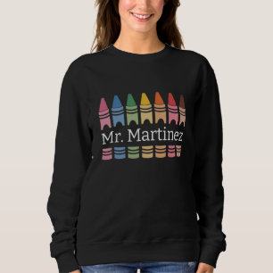 Camiseta Professor de Giz de Cera Personalizado Nome Fofo C