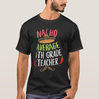 Camiseta Professor de Grau 5 Médio do Nacho