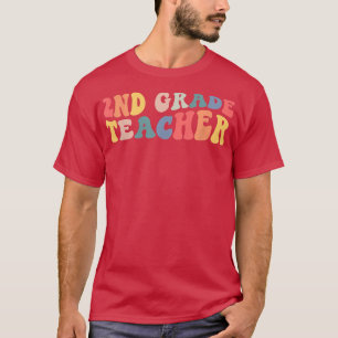 Camiseta Professor de Grau Retro segundo Engraçado Segundo