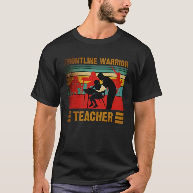 CAMISETA PROFESSOR DE GUERREIRA FRONTLINE (Frente)