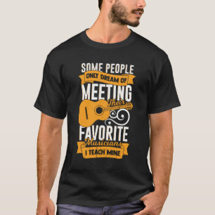 Camiseta Professor de Guitarra da Escola de Música - Prese