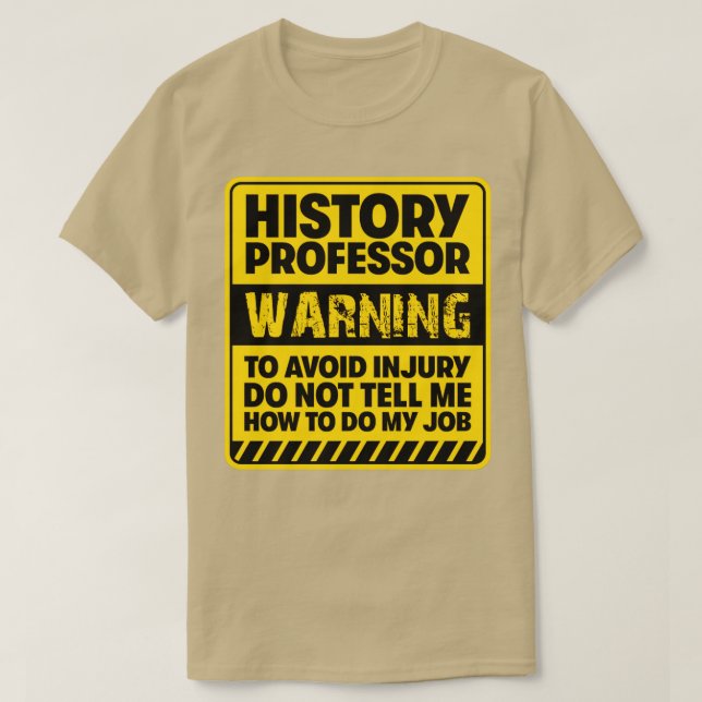 Camiseta Professor de História2 (Frente do Design)