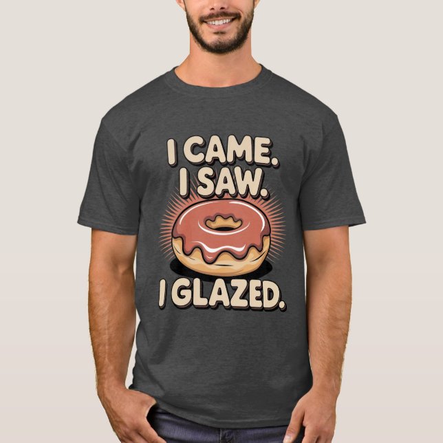 Camiseta Professor de História Engraçado com Piada de Donut (Frente)