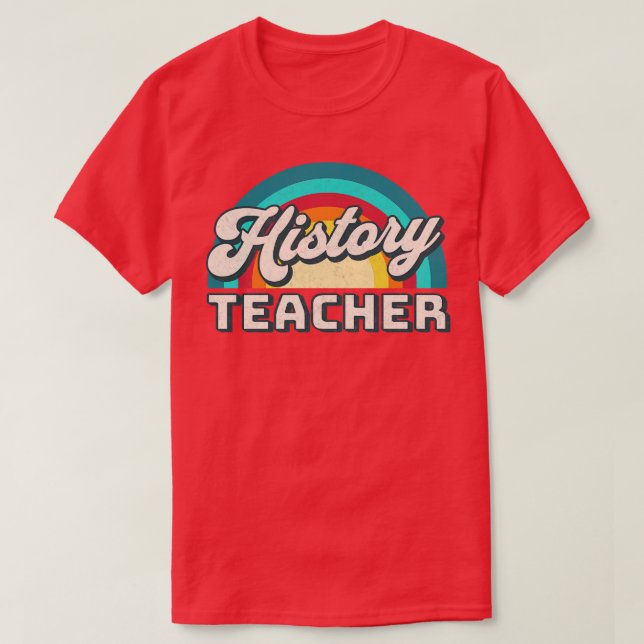 Camiseta Professor de História Super Legal (Frente do Design)