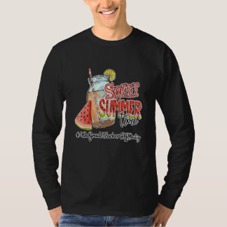 Camiseta Professor de Horário de Verão Desempregado, 4º ano