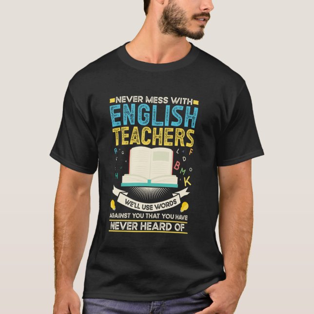 Camiseta Professor de Inglês ELA (Frente)