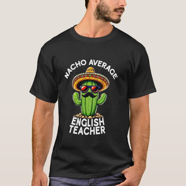 Camiseta Professor de Inglês engraçado não é um professor d (Frente)
