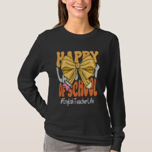 Camiseta Professor de Inglês Feliz Dia Passado da Coquete E