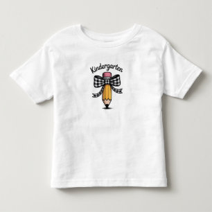 Camiseta Professor de Jardim de Infância Arco de Lápis Coqu