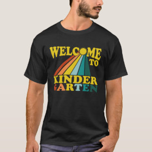 Camiseta Professor de jardim de infância bem-vindo de volta