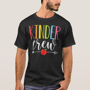 Camiseta Professor de Jardim de Infância da Kinder Crew Pri