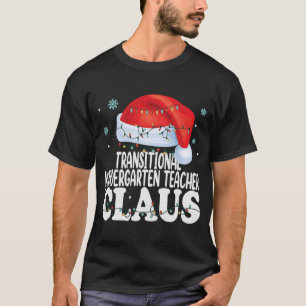 Camiseta Professor de jardim de infância de transição Natal
