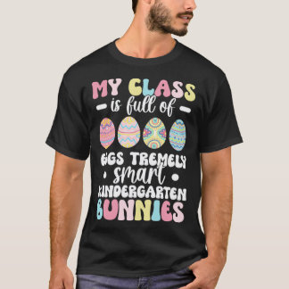 Camiseta Professor de Jardim de Infância Dia de Páscoa Jard