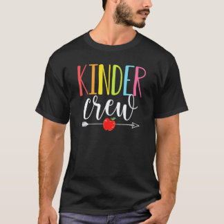 Camiseta Professor de Jardim de Infância Kinder Crew
