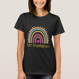 Camiseta Professor de jardim de infância Rainbow