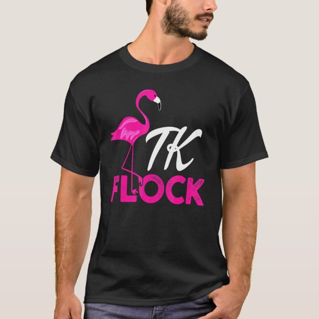 Camiseta Professor de Jardim de Infância Transitório Tk Fla (Frente)