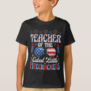 Camiseta Professor De Julho Dos Pequenos Bombeiros Mais Cut