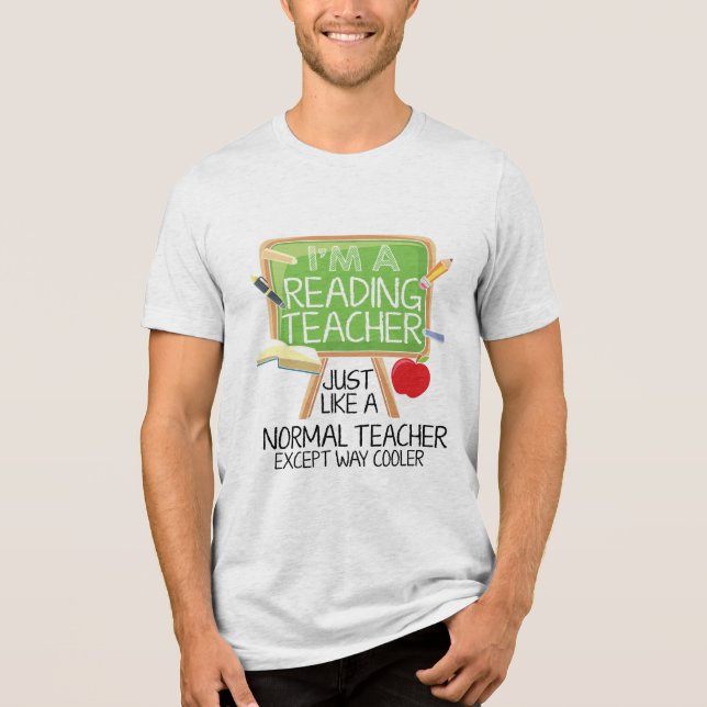 Camiseta Professor de Leitura  (Frente)