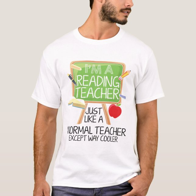 Camiseta Professor de Leitura  (Frente)