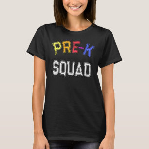 Camiseta Professor de Leitura da Equipe de Pré-K Leitor de